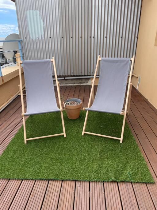 Rare ! Spacieux T3 En Roof-Top Au Barachois - 2 Ch Climatisees - 6 Couchages - Proche Aeroport แซงต์-เดอนี ภายนอก รูปภาพ